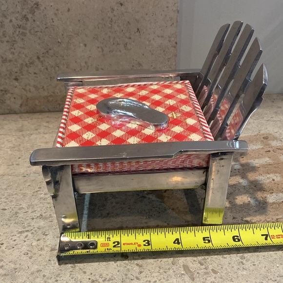 Metal Patio Chair Napkin Holder - Picture 12 of 14